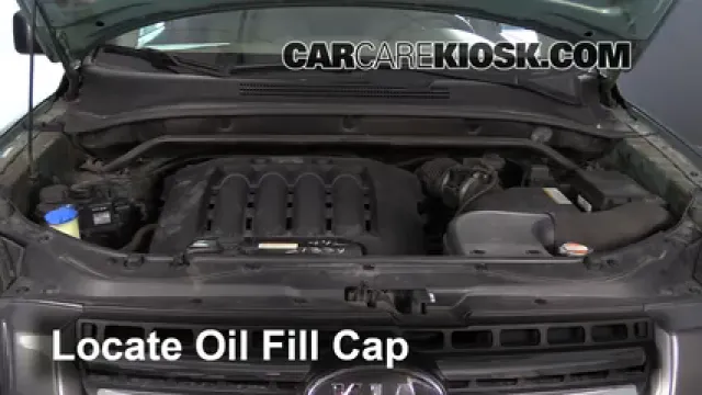 2007 Kia Sportage LX 2.7L V6 Huile Ajouter de l'huile